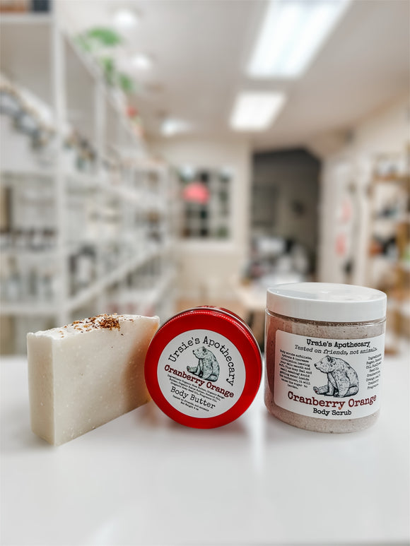 Cranberry Orange Gift Set